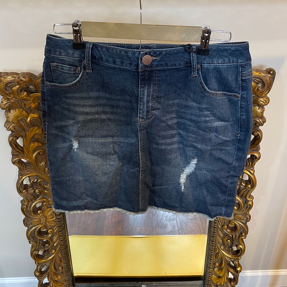MERI SKYE DENIM SKIRT LADIES SIZE 12W